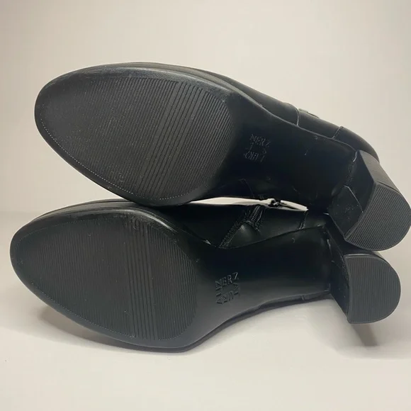 Naturalizer Black Heeled Boots with Sleek Design - Picture 5 of 9